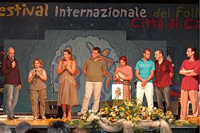 CastroFolkFestival 2008 - Premiazione del Gruppo Musicale Salento Trad